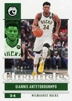 2021-22 Panini Chronicles #1 Giannis Antetokounmpo