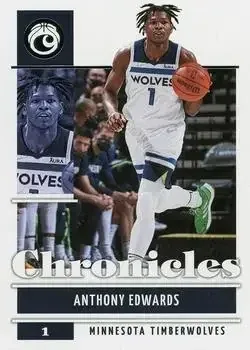 2021-22 Panini Chronicles #8 Anthony Edwards