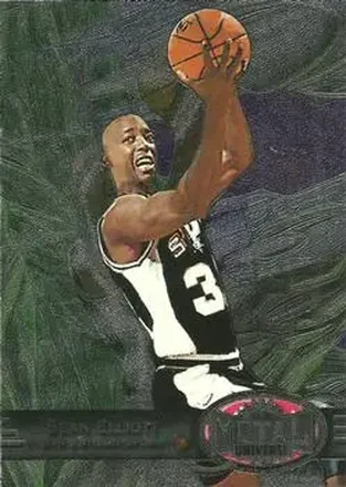 1997-98 Metal Universe #105 - Sean Elliott - San Antonio Spurs