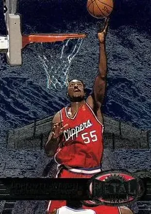 1997-98 Metal Universe #108 - Lorenzen Wright - Los Angeles Clippers