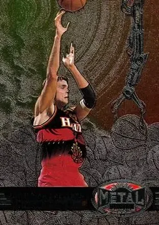 1997-98 Metal Universe #110 - Christian Laettner - Atlanta Hawks