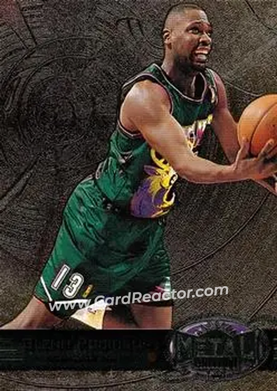 1997-98 Metal Universe #114 - Glenn Robinson - Milwaukee Bucks - Front