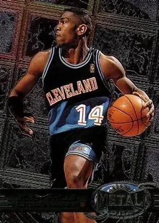 1997-98 Metal Universe #117 - Bobby Phills - Cleveland Cavaliers 1997-98 Metal Universe #117 - Bobby Phills - Cleveland Cavaliers