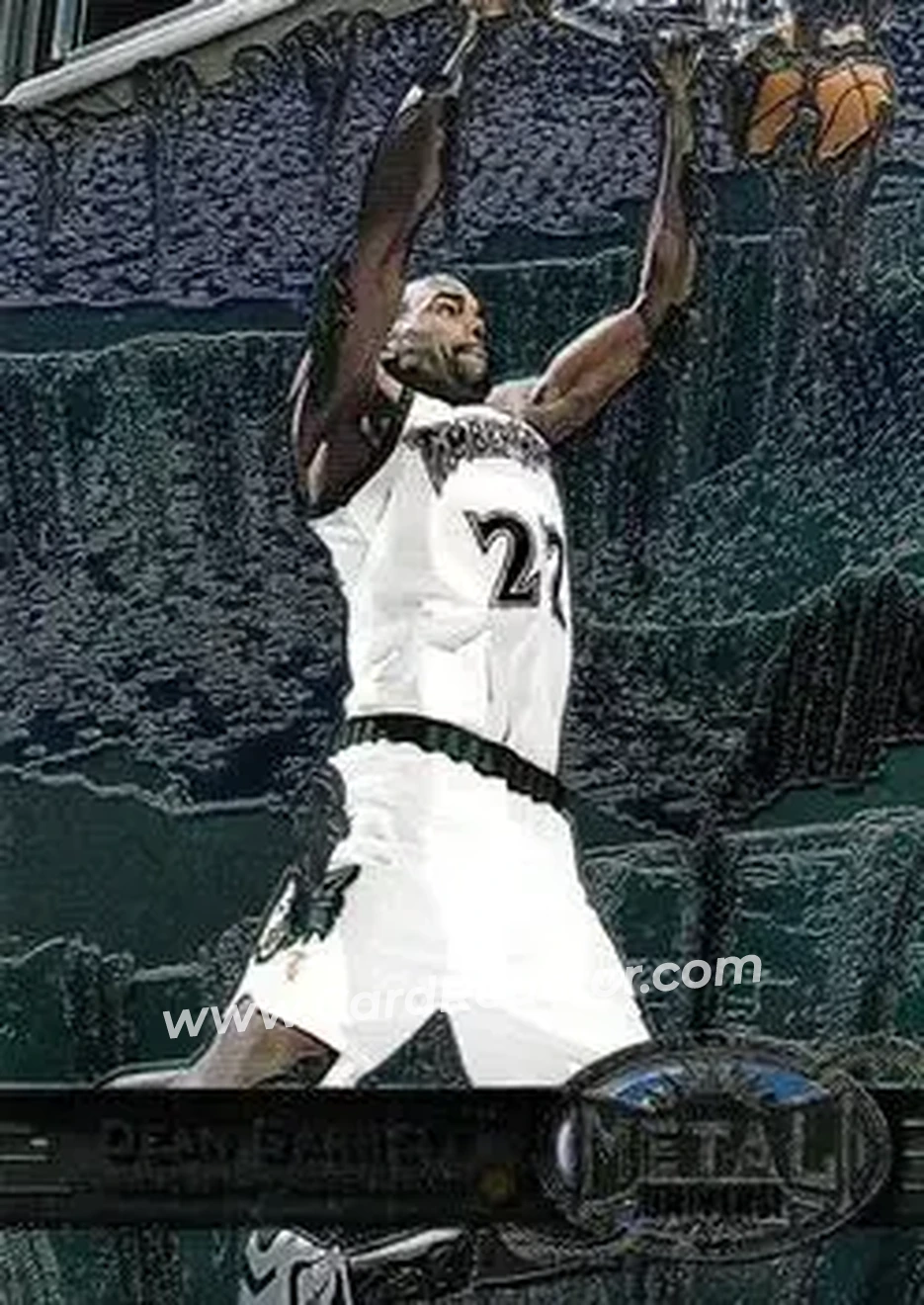 1997-98 Metal Universe #121 - Dean Garrett - Minnesota Timberwolves - Front 1997-98 Metal Universe #121 - Dean Garrett - Minnesota Timberwolves - Front