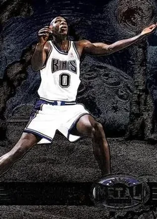 1997-98 Metal Universe #122 - Olden Polynice - Sacramento Kings 1997-98 Metal Universe #122 - Olden Polynice - Sacramento Kings