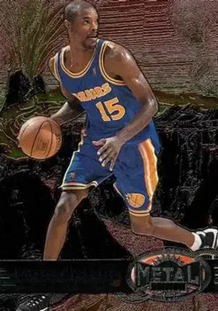 1997-98 Metal Universe #123 - Latrell Sprewell - Golden State Warriors