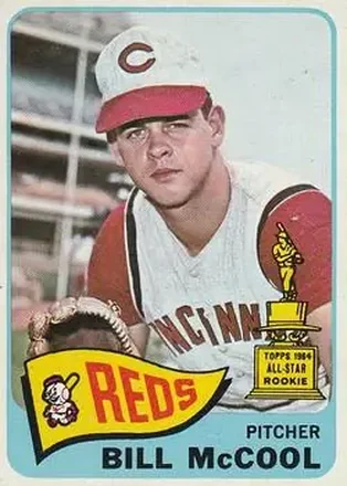 1965 O-Pee-Chee #18 - Bill McCool - Cincinnati Reds 1965 O-Pee-Chee #18 - Bill McCool - Cincinnati Reds