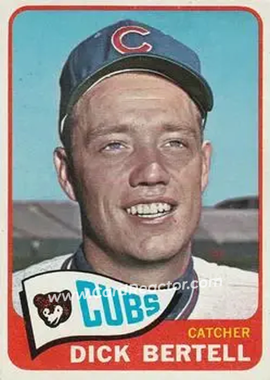 1965 O-Pee-Chee #27 - Dick Bertell - Chicago Cubs - Front