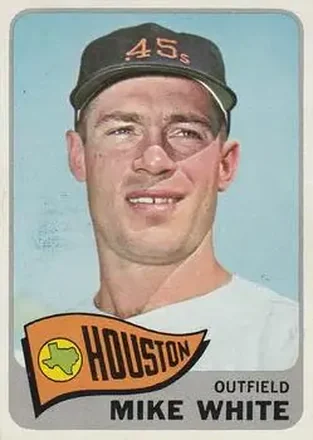 1965 O-Pee-Chee #31 - Mike White - Houston Astros 1965 O-Pee-Chee #31 - Mike White - Houston Astros