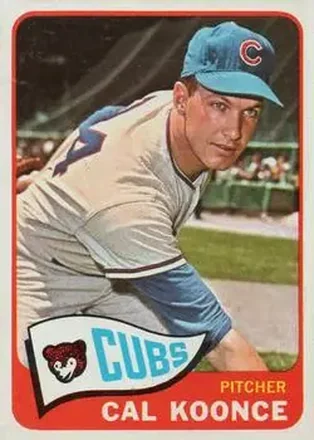 1965 O-Pee-Chee #34 - Calvin Koonce - Chicago Cubs 1965 O-Pee-Chee #34 - Calvin Koonce - Chicago Cubs