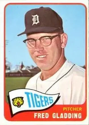 1965 O-Pee-Chee #37 - Fred Gladding - Detroit Tigers