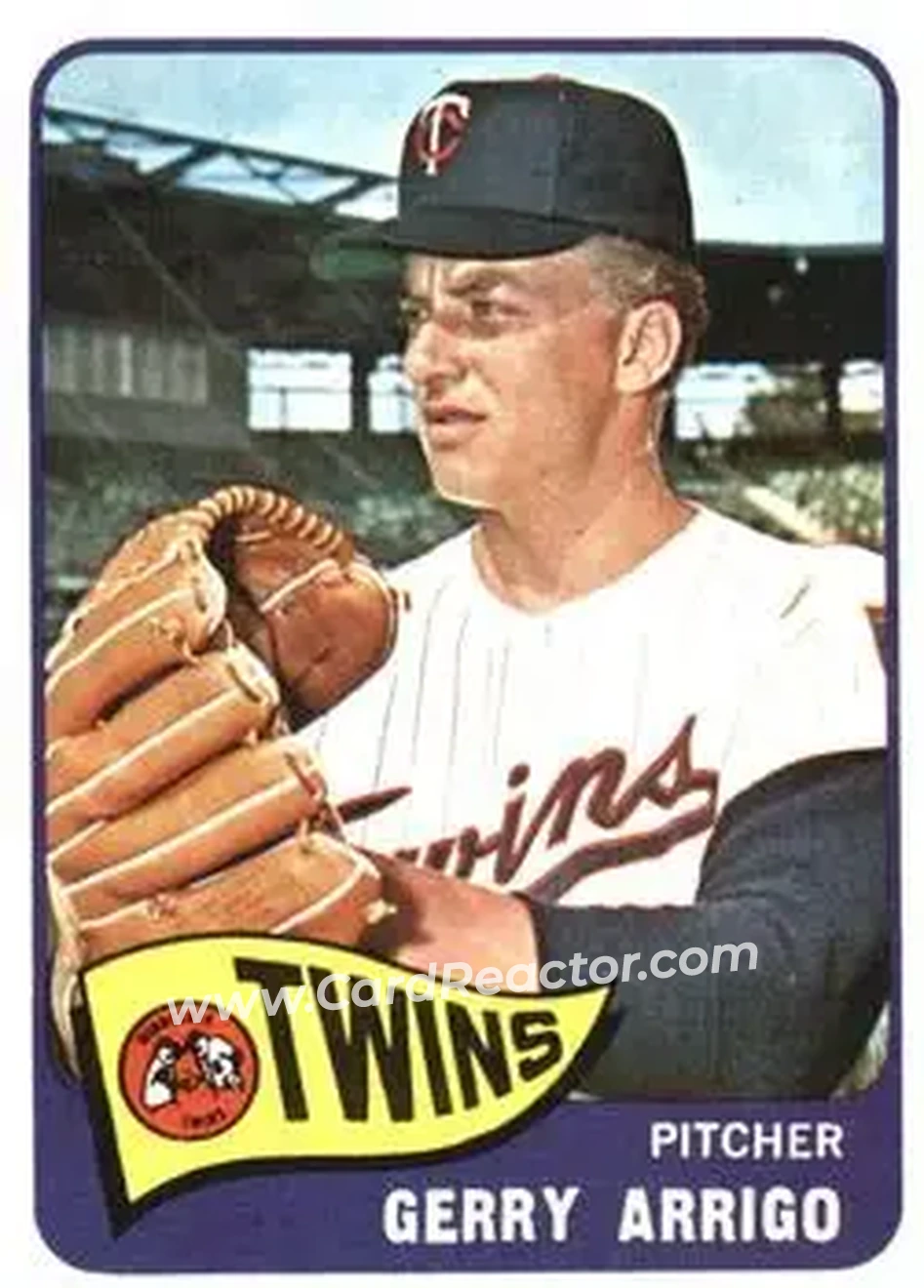 1965 O-Pee-Chee #39 - Gerry Arrigo - Minnesota Twins - Front