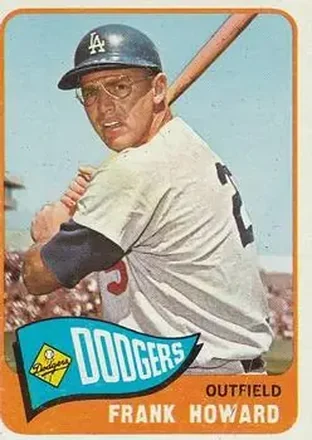 1965 O-Pee-Chee #40 - Frank Howard - Los Angeles Dodgers 1965 O-Pee-Chee #40 - Frank Howard - Los Angeles Dodgers