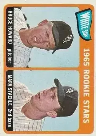1965 O-Pee-Chee #41 - White Sox 1965 Rookie Stars (Bruce Howard - Marv Staehle) RS, RC - Chicago White Sox - Chicago White Sox