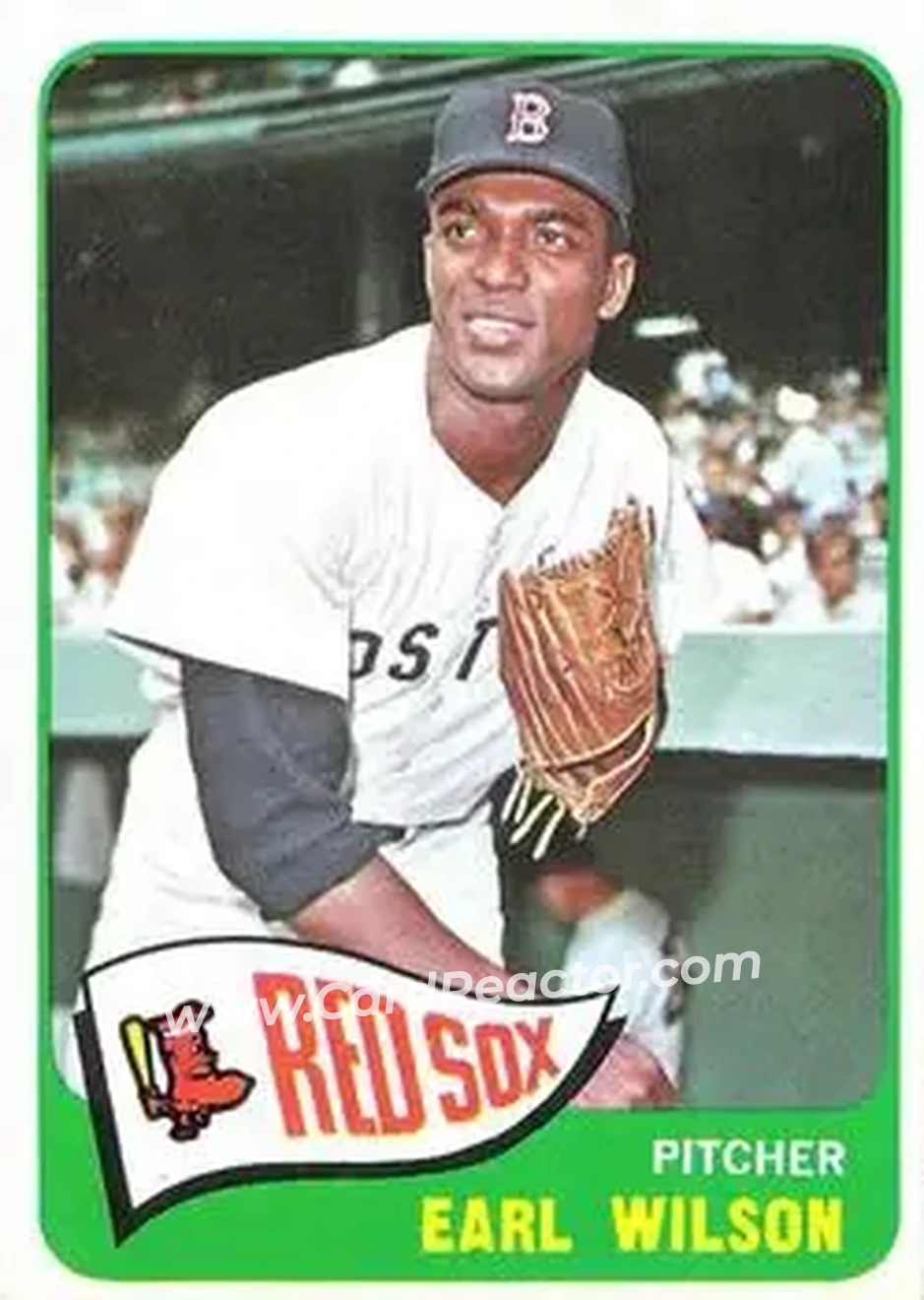 1965 O-Pee-Chee #42 - Earl Wilson - Boston Red Sox - Front 1965 O-Pee-Chee #42 - Earl Wilson - Boston Red Sox - Front
