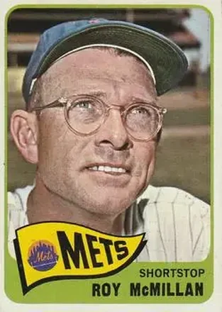 1965 O-Pee-Chee #45 - Roy McMillan - New York Mets