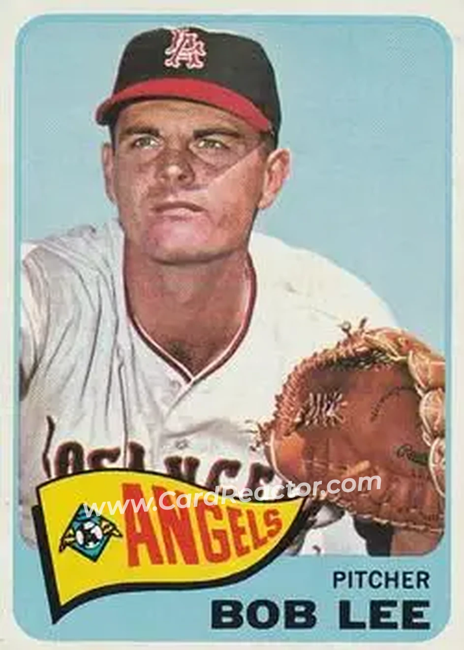 1965 O-Pee-Chee #46 - Bob Lee - Los Angeles Angels - Front