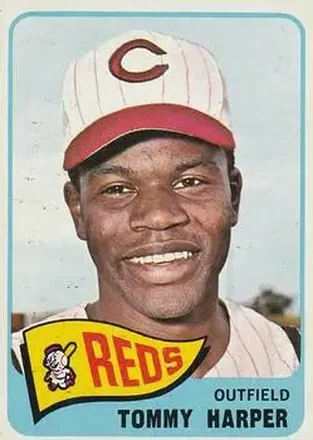 1965 O-Pee-Chee #47 - Tommy Harper - Cincinnati Reds