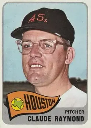 1965 O-Pee-Chee #48 - Claude Raymond - Houston Astros 1965 O-Pee-Chee #48 - Claude Raymond - Houston Astros