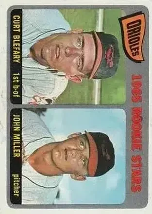 1965 O-Pee-Chee #49 - Orioles 1965 Rookie Stars (Curt Blefary - John Miller) RS, RC - Baltimore Orioles - Baltimore Orioles
