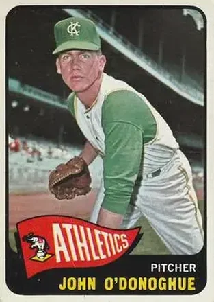 1965 O-Pee-Chee #71 - John O'Donoghue - Kansas City Athletics