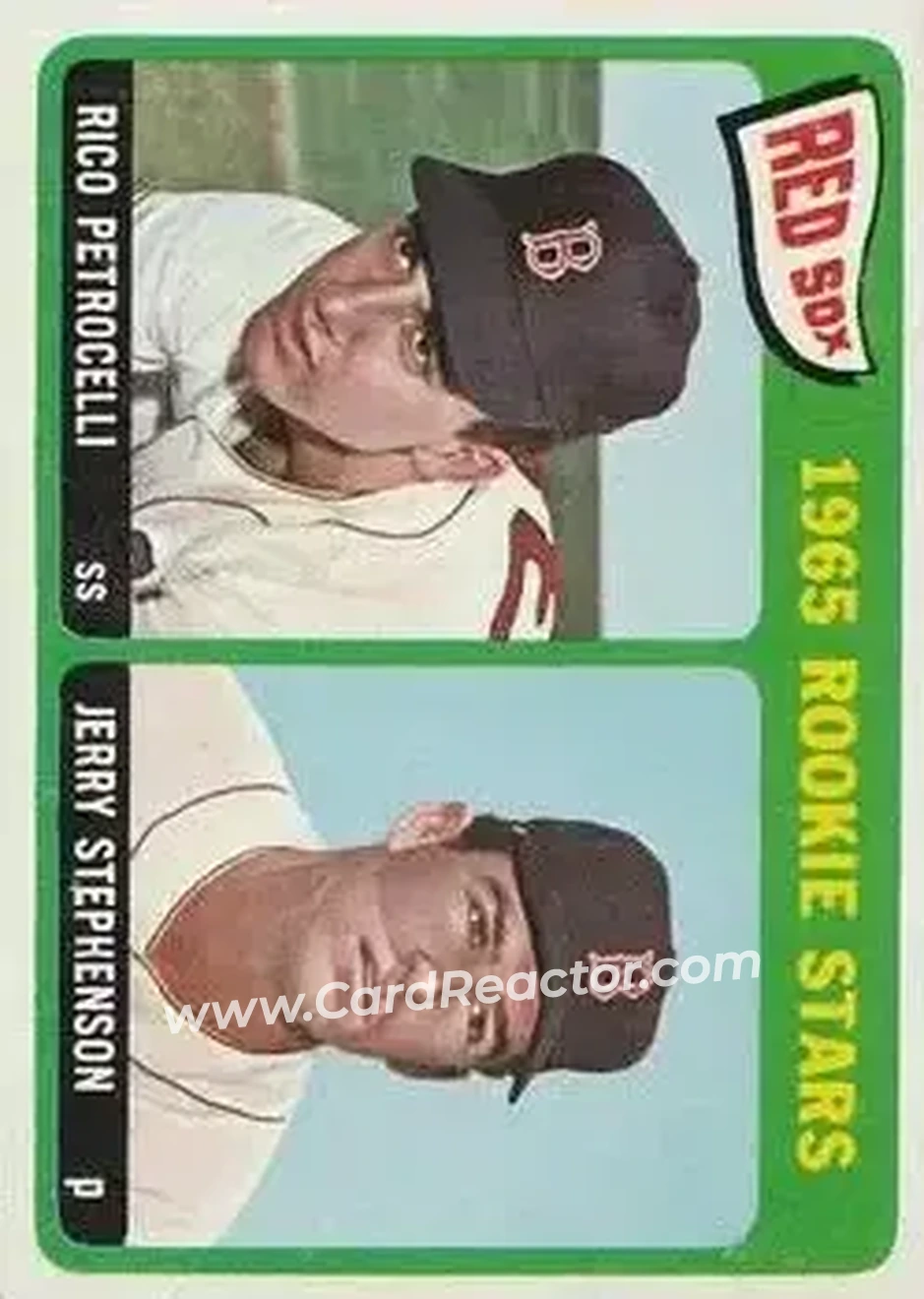 1965 O-Pee-Chee #74 - Card #74 - Boston Red Sox - Front 1965 O-Pee-Chee #74 - Card #74 - Boston Red Sox - Front