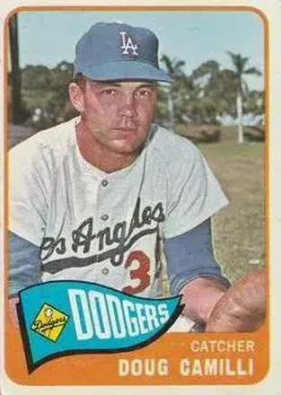 1965 O-Pee-Chee #77 - Doug Camilli - Los Angeles Dodgers