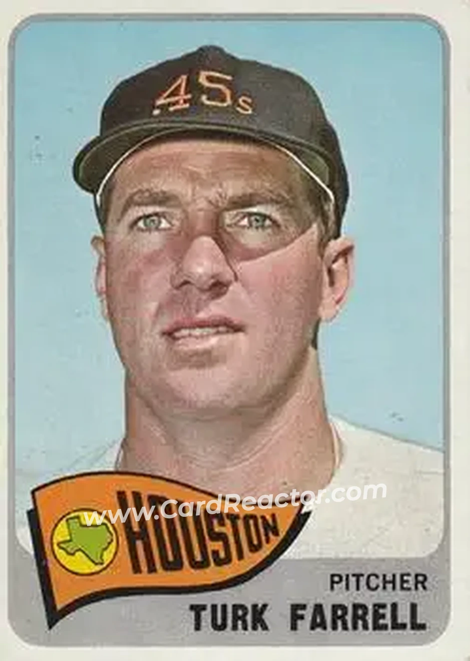 1965 O-Pee-Chee #80 - Dick Farrell - Houston Astros - Front
