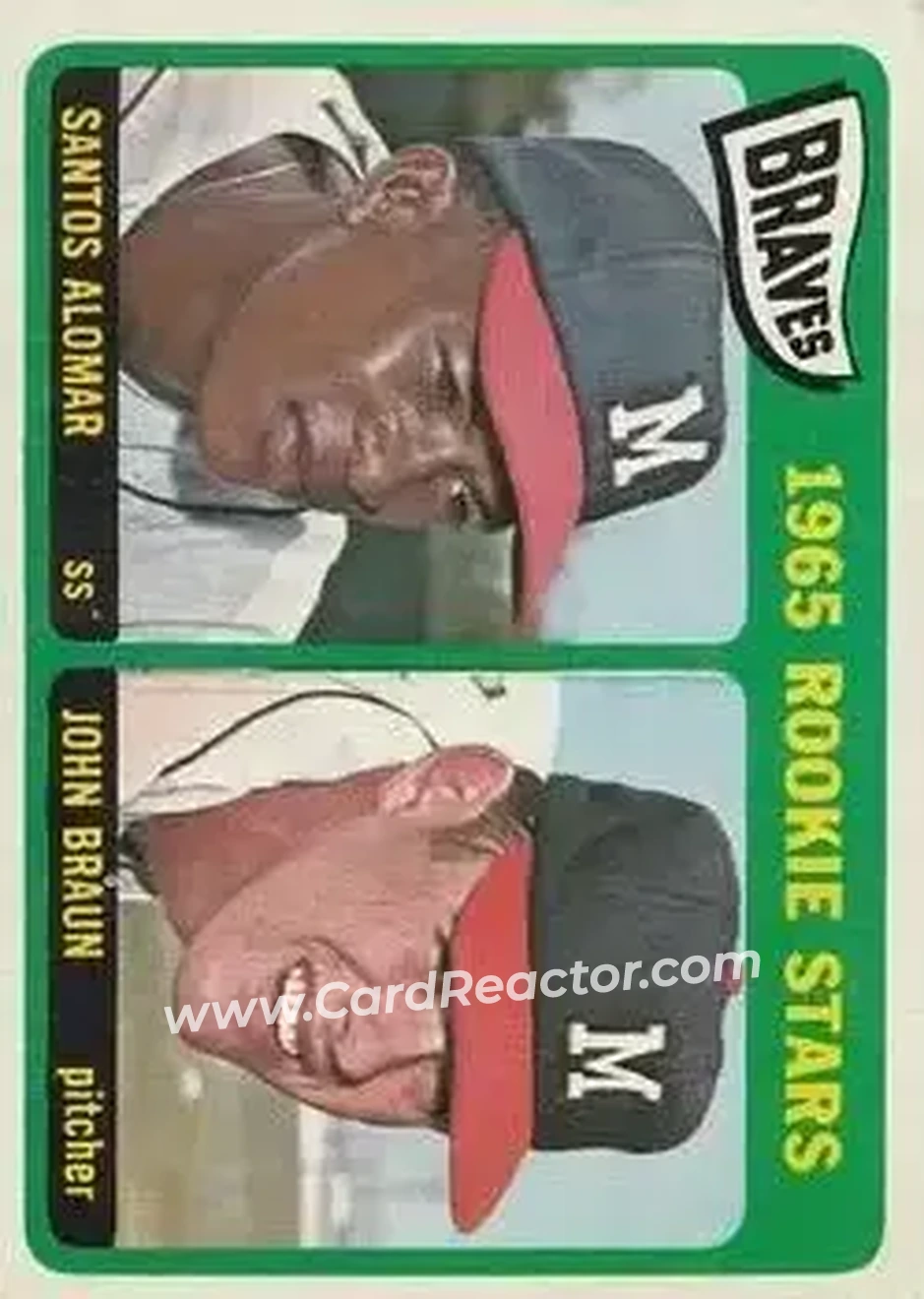 1965 O-Pee-Chee #82 - Card #82 - Milwaukee Braves - Front