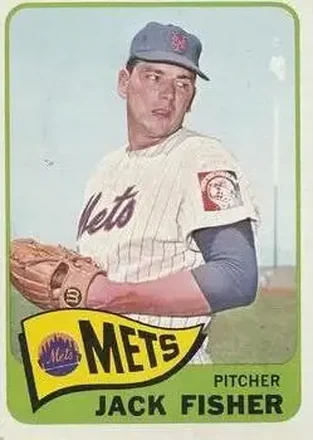 1965 O-Pee-Chee #93 - Jack Fisher - New York Mets
