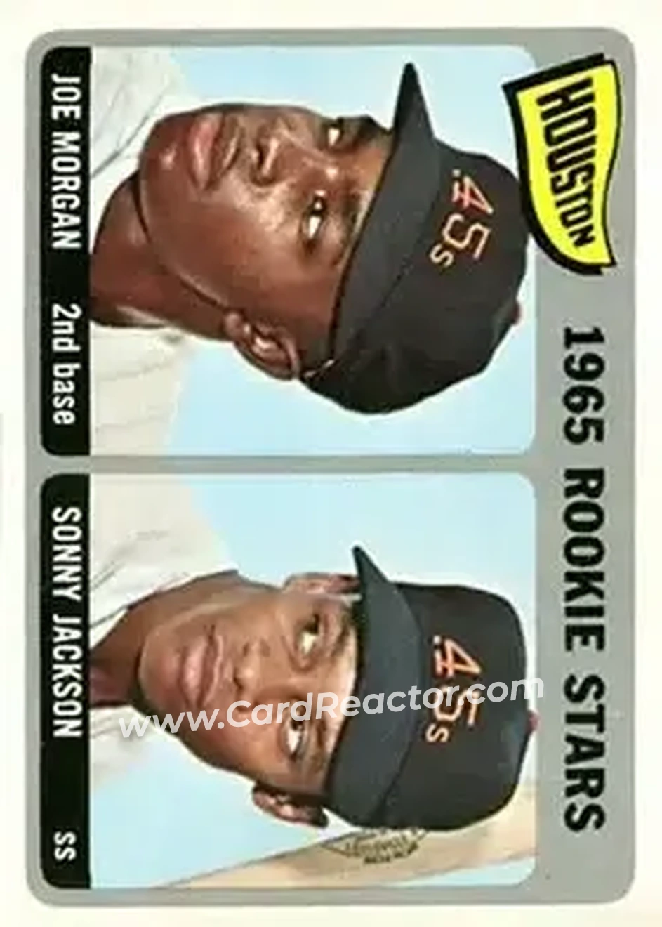 1965 Topps #16 - Card #16 - Houston Astros - Front 1965 Topps #16 - Card #16 - Houston Astros - Front