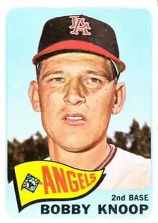 1965 Topps #26 - Bobby Knoop - Los Angeles Angels