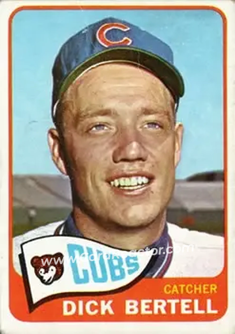 1965 Topps #27 - Dick Bertell - Chicago Cubs - Front