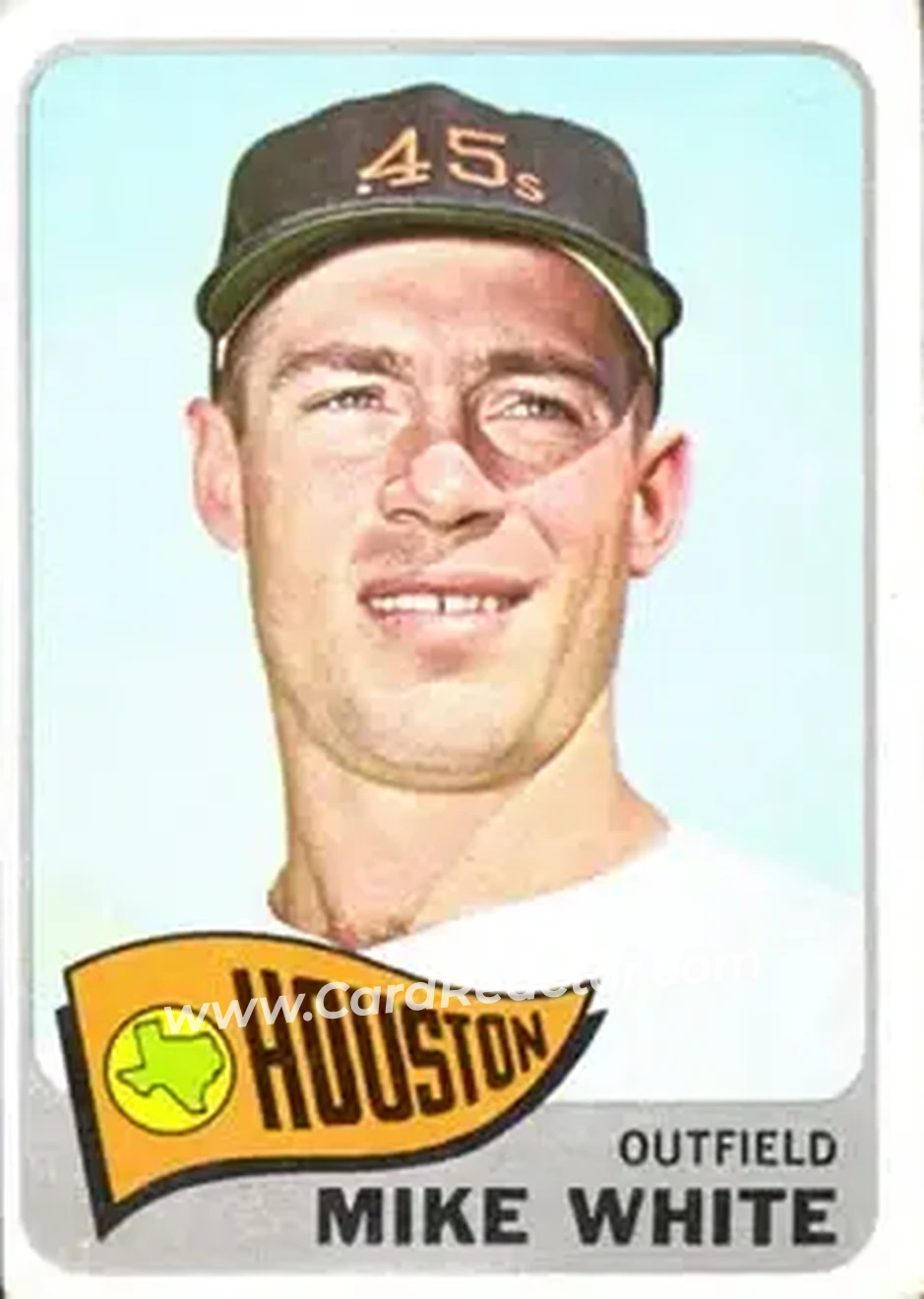 1965 Topps #31 - Mike White - Houston Astros - Front 1965 Topps #31 - Mike White - Houston Astros - Front