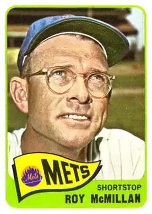 1965 Topps #45 - Roy McMillan - New York Mets