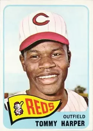 1965 Topps #47 - Tommy Harper - Cincinnati Reds