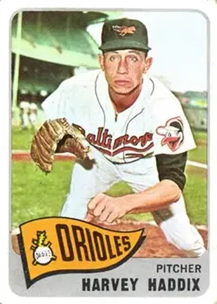 1965 Topps #67 - Harvey Haddix - Baltimore Orioles