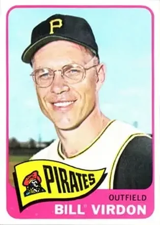 1965 Topps #69 - Bill Virdon - Pittsburgh Pirates