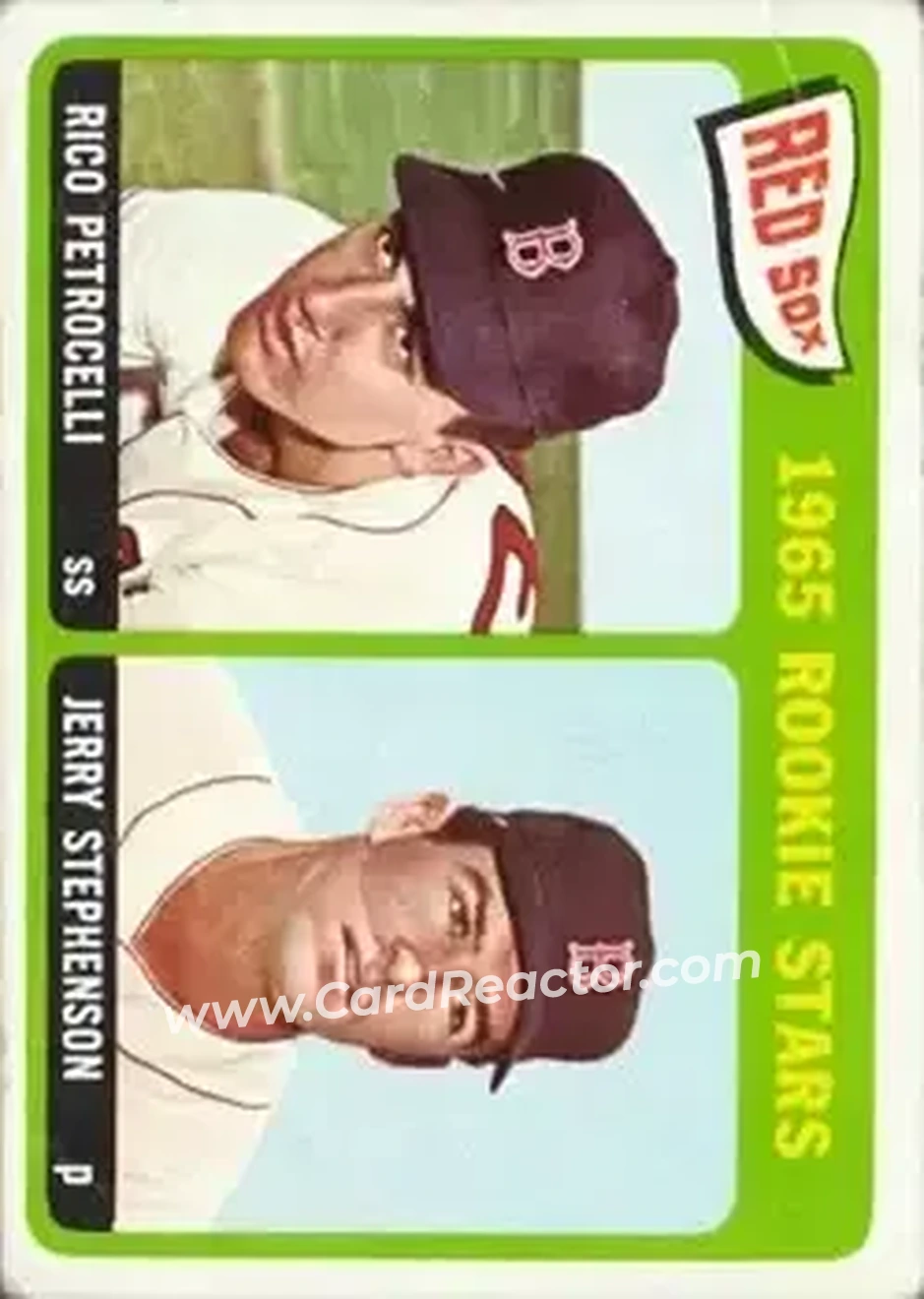 1965 Topps #74 - Card #74 - Boston Red Sox - Front 1965 Topps #74 - Card #74 - Boston Red Sox - Front