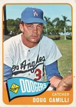 1965 Topps #77 - Doug Camilli - Los Angeles Dodgers