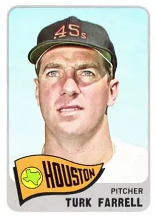 1965 Topps #80 - Dick Farrell - Houston Astros