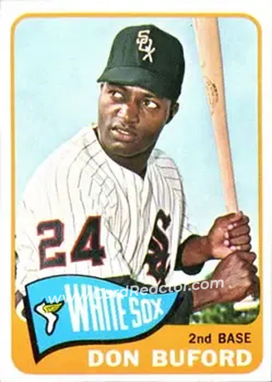 1965 Topps #81 - Don Buford - Chicago White Sox - Front