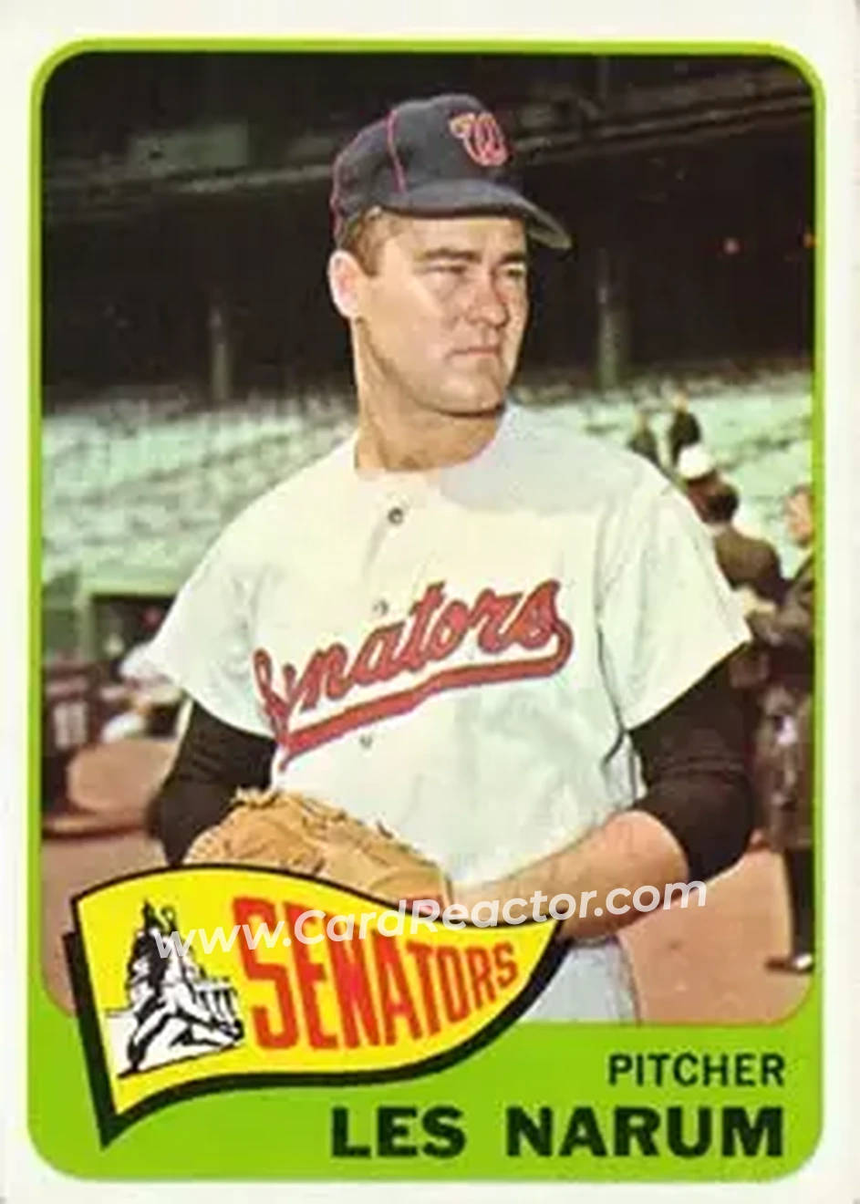 1965 Topps #86 - Buster Narum - Washington Senators - Front 1965 Topps #86 - Buster Narum - Washington Senators - Front