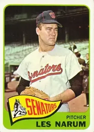 1965 Topps #86 - Buster Narum - Washington Senators 1965 Topps #86 - Buster Narum - Washington Senators
