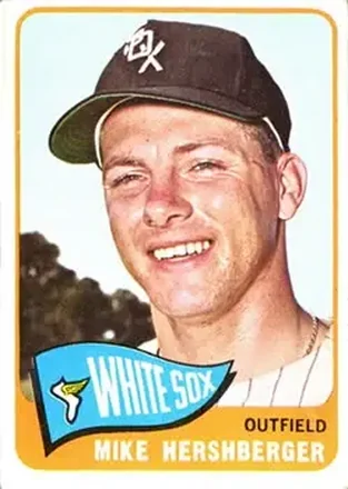 1965 Topps #89 - Mike Hershberger - Chicago White Sox