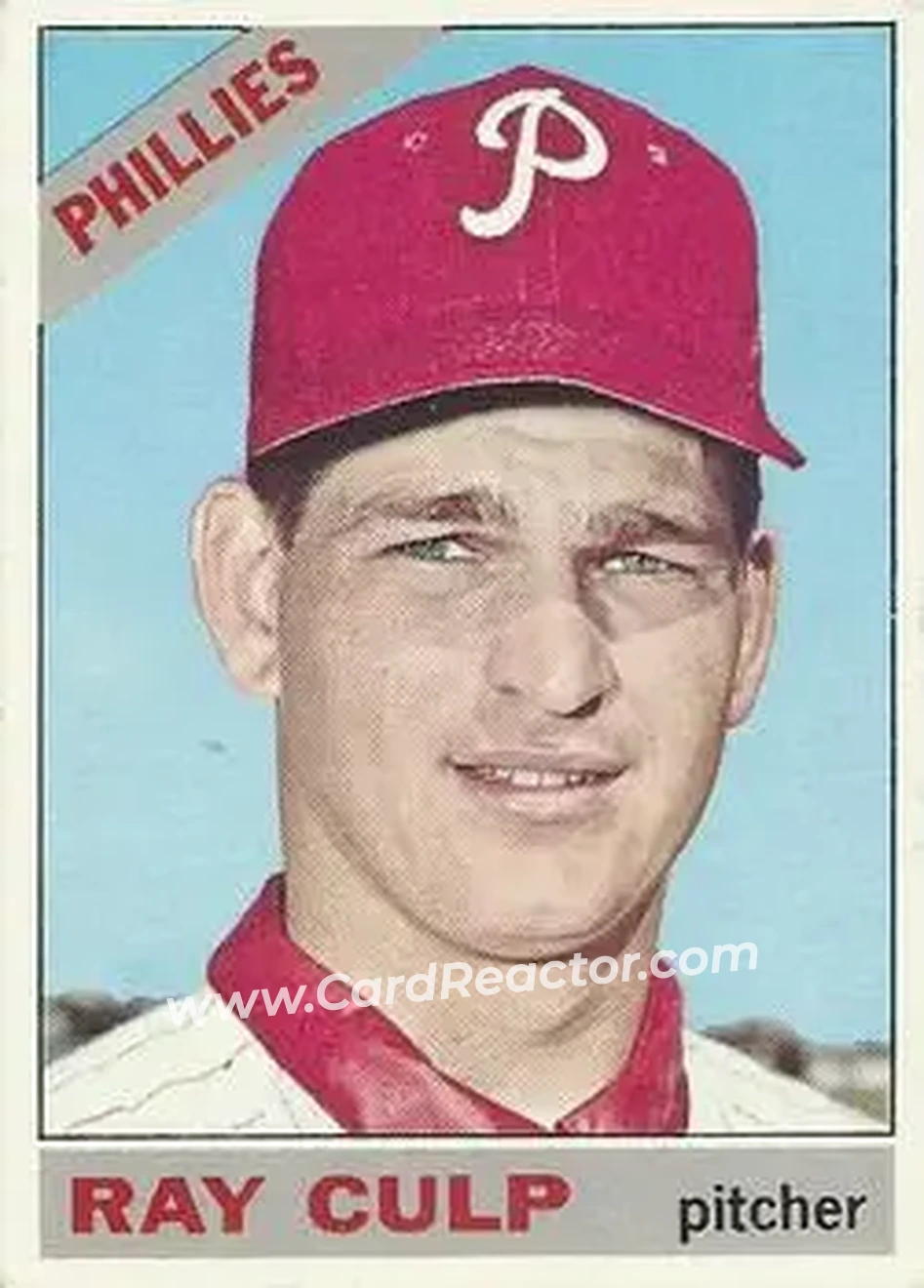 1966 O-Pee-Chee #4 - Ray Culp - Philadelphia Phillies - Front