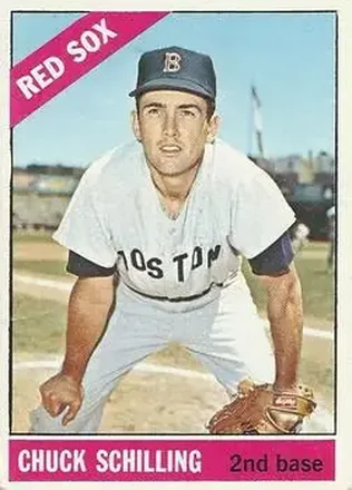 1966 O-Pee-Chee #6 - Chuck Schilling - Boston Red Sox