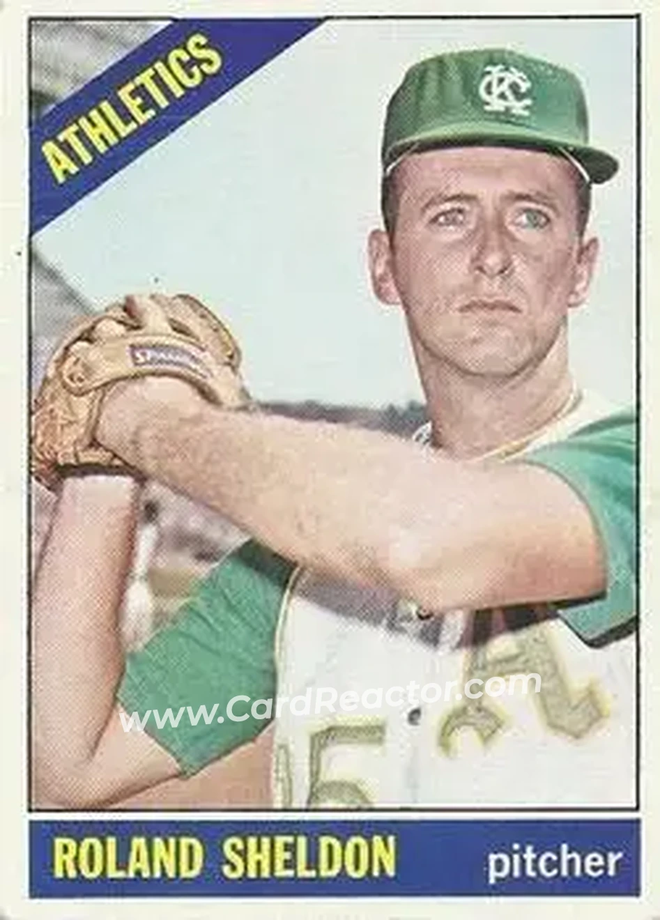 1966 O-Pee-Chee #18 - Roland Sheldon - Kansas City Athletics - Front 1966 O-Pee-Chee #18 - Roland Sheldon - Kansas City Athletics - Front