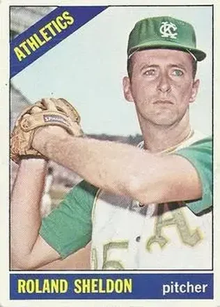 1966 O-Pee-Chee #18 - Roland Sheldon - Kansas City Athletics