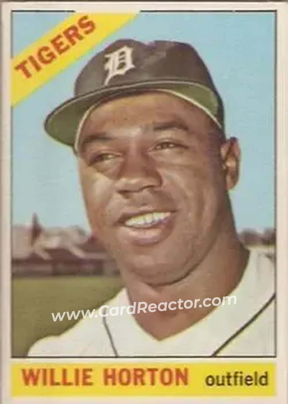 1966 O-Pee-Chee #20 - Willie Horton - Detroit Tigers - Front